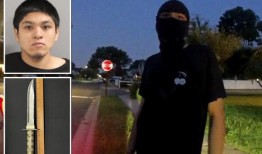 独家｜纽约警察逮捕持刀移民少年，国家禁止戴口罩