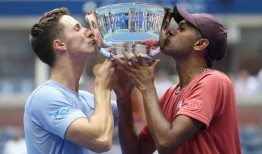 乔·索尔兹伯里在赢得四次大满贯后与双打搭档拉杰夫·拉姆分道扬镳