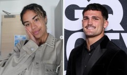 玛丽·福勒的问题让内森·克利里在GQ颁奖典礼的红毯上不知所措