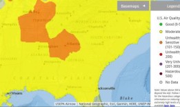 周六亨茨维尔市区空气质量警报