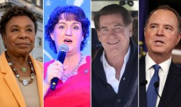 在加州参议院辩论中，民主党人就呼吁巴以停火发生冲突