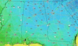 今晚会是阿拉巴马州一周中最冷的吗？也许不是