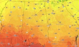 今晚会是阿拉巴马州一周中最冷的吗？也许不是