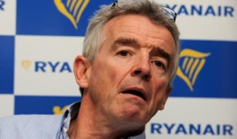 瑞安航空老板呼吁机场限饮两杯以遏制机上暴力